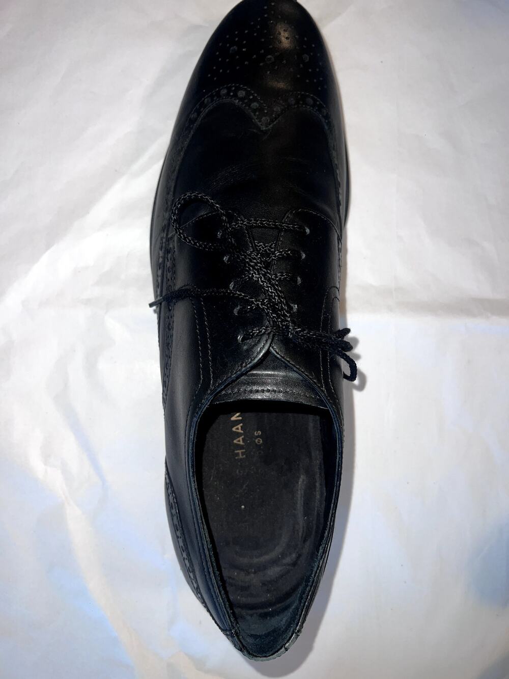 Cole Haan Grand.OS Harrison Wingtip Dress Oxfords - Men's Sz 12